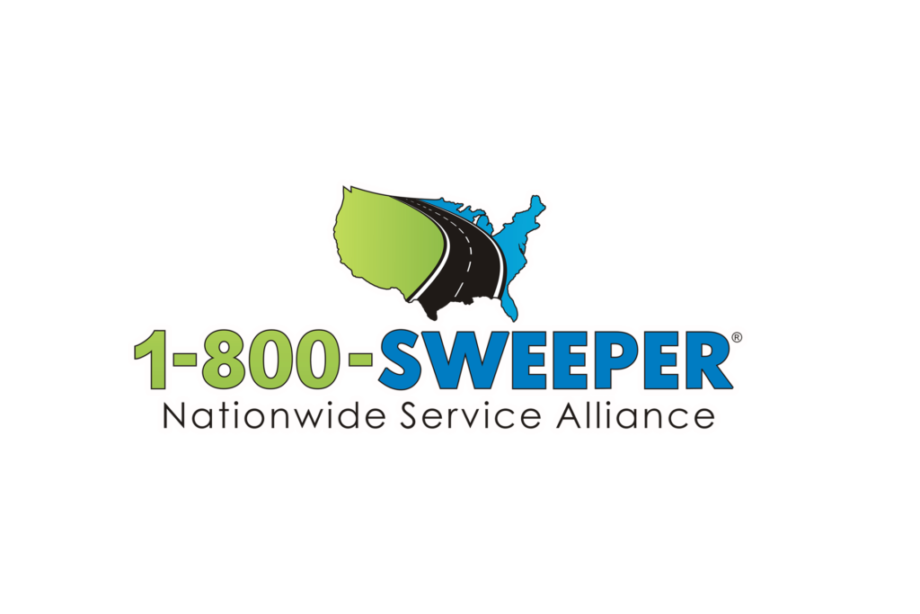1-800-SWEEPER Logo Construction Sweeping Street Sweeping Nashville TN