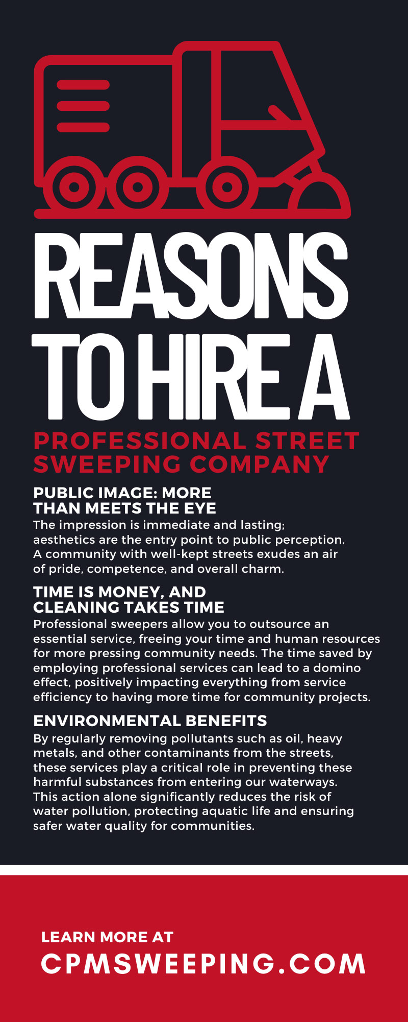 5 Reasons To Hire a Professional Street Sweeping Company