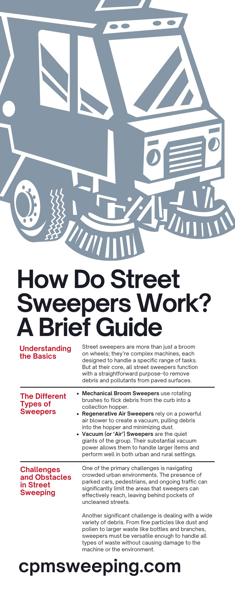 How Do Street Sweepers Work? A Brief Guide