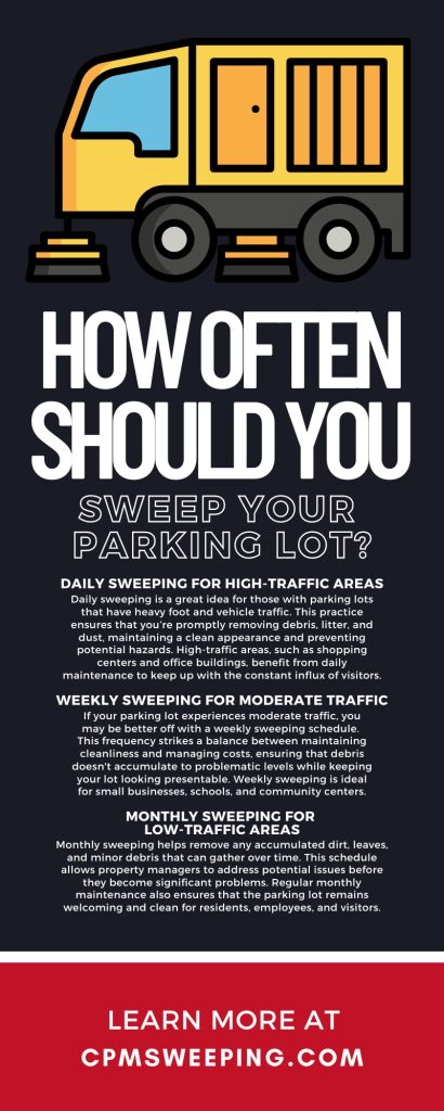 How Often Should You Sweep Your Parking Lot?